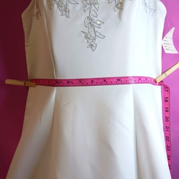 Bridal Originals Wedding Dress. White, size 10, but can also fit 8 New with tags - Picture 14 of 16